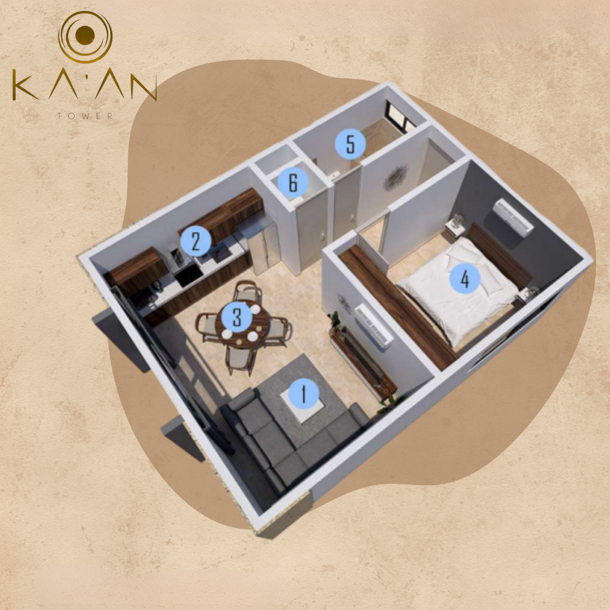 Ka´an Tower Penthouse B